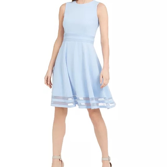 Calvin Klein Dresses & Skirts - Calvin Klein Light Blue Midi Dress